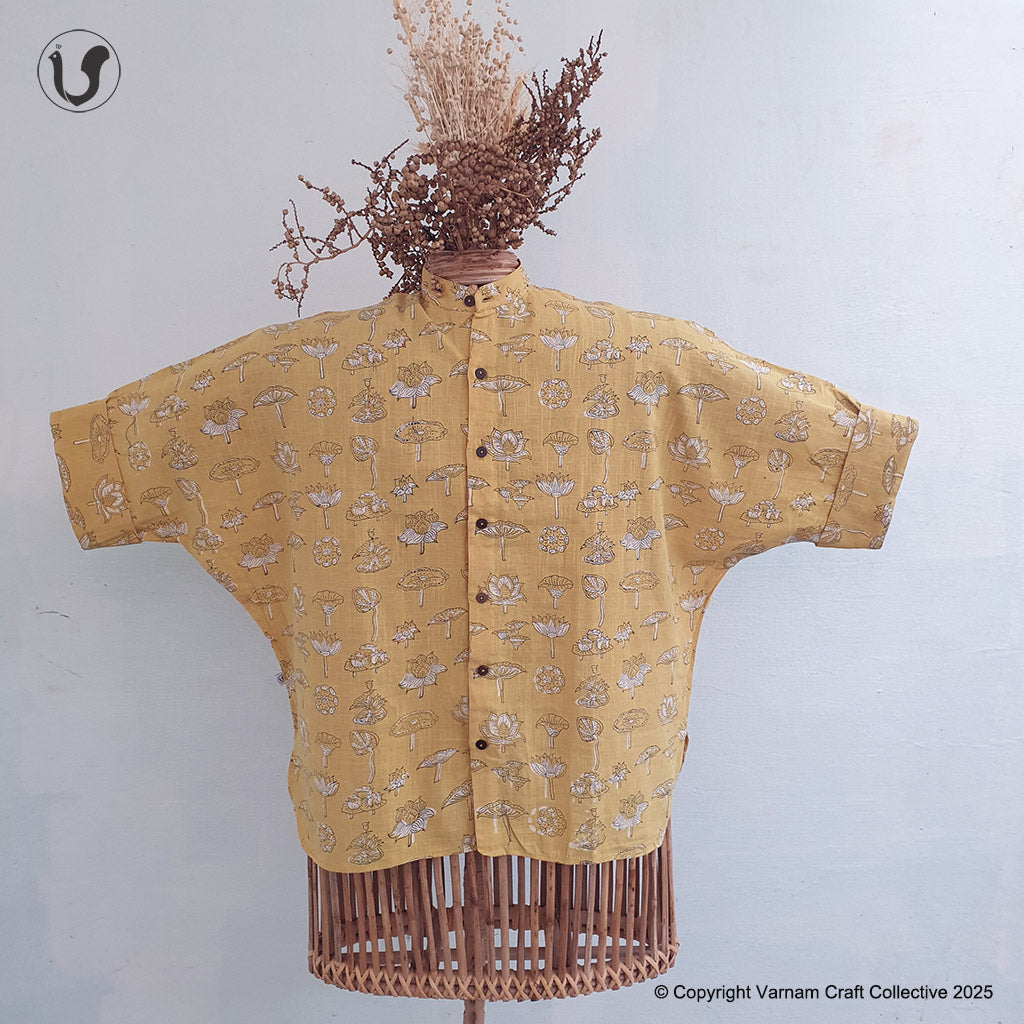 FLORAL BLOOMS ~ KAFTAN SHIRTS