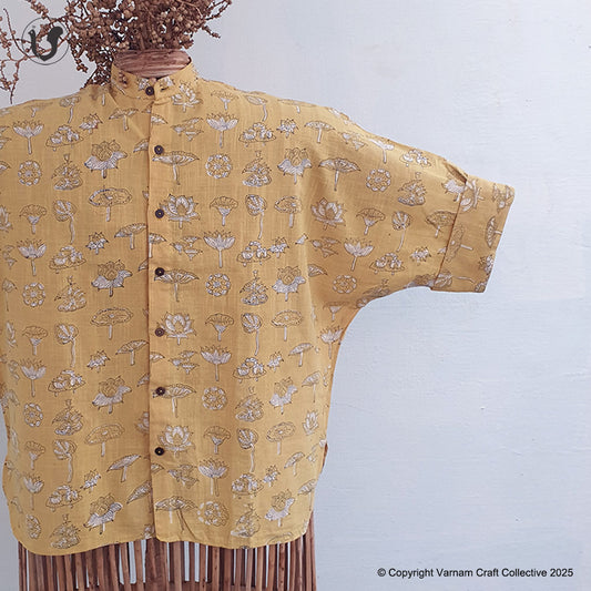 FLORAL BLOOMS ~ KAFTAN SHIRTS