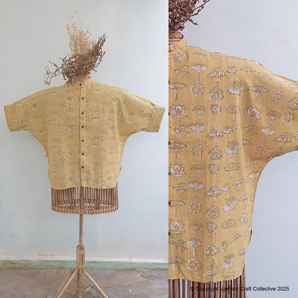 FLORAL BLOOMS ~ KAFTAN SHIRTS