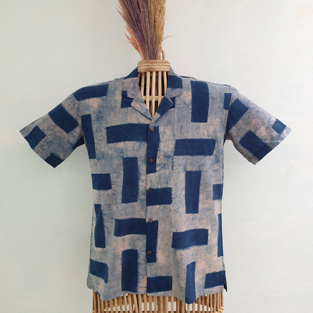 AJRAKH PATCHES - all blue