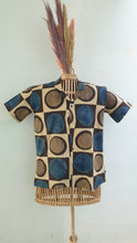 Load image into Gallery viewer, CHAND AJRAKH - cream blue
