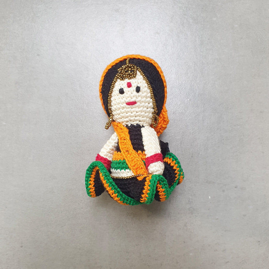 CROCHET GUJJU DOLL