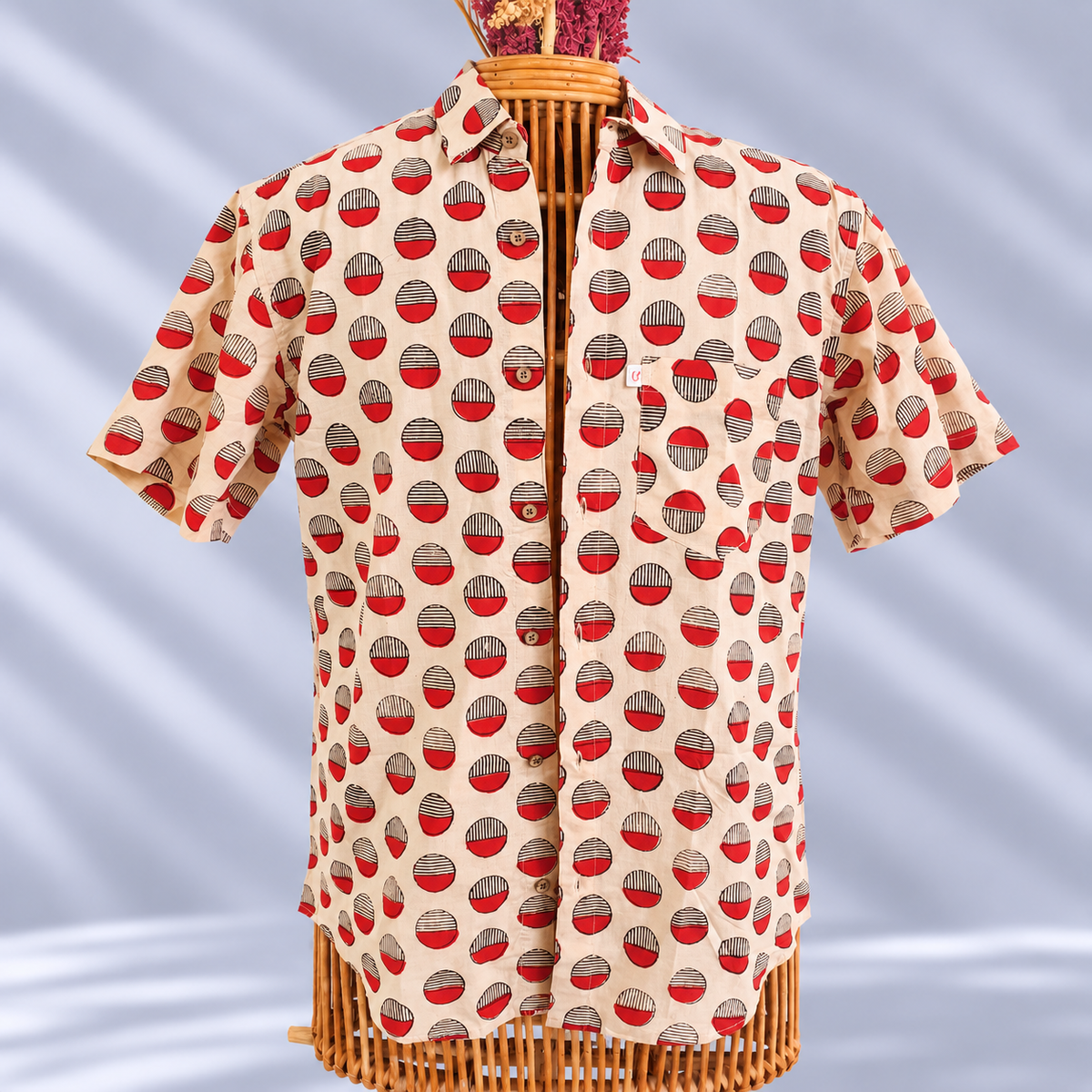 HALF MOON RED (Half Sleeves)