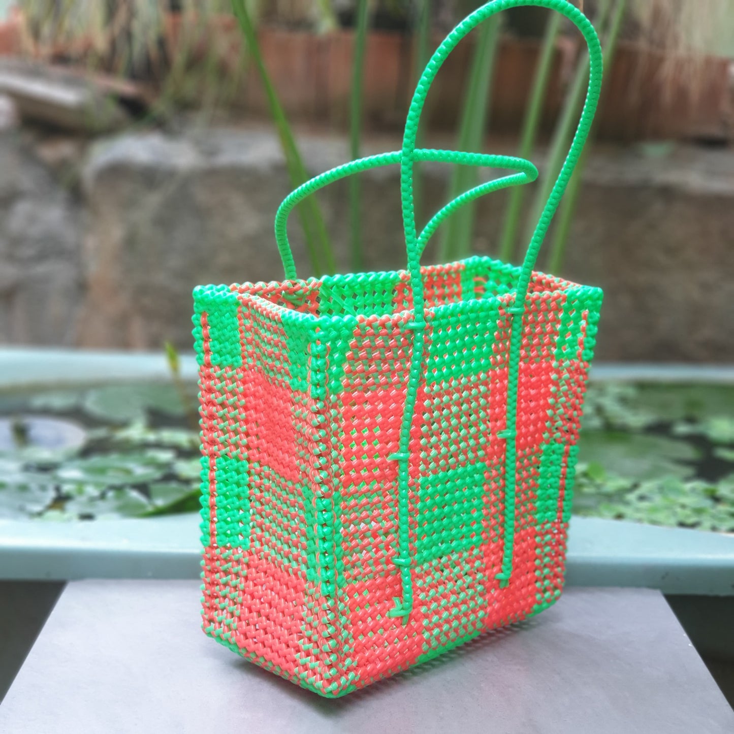 MADRAS CHECKS LAPTOP BAGS