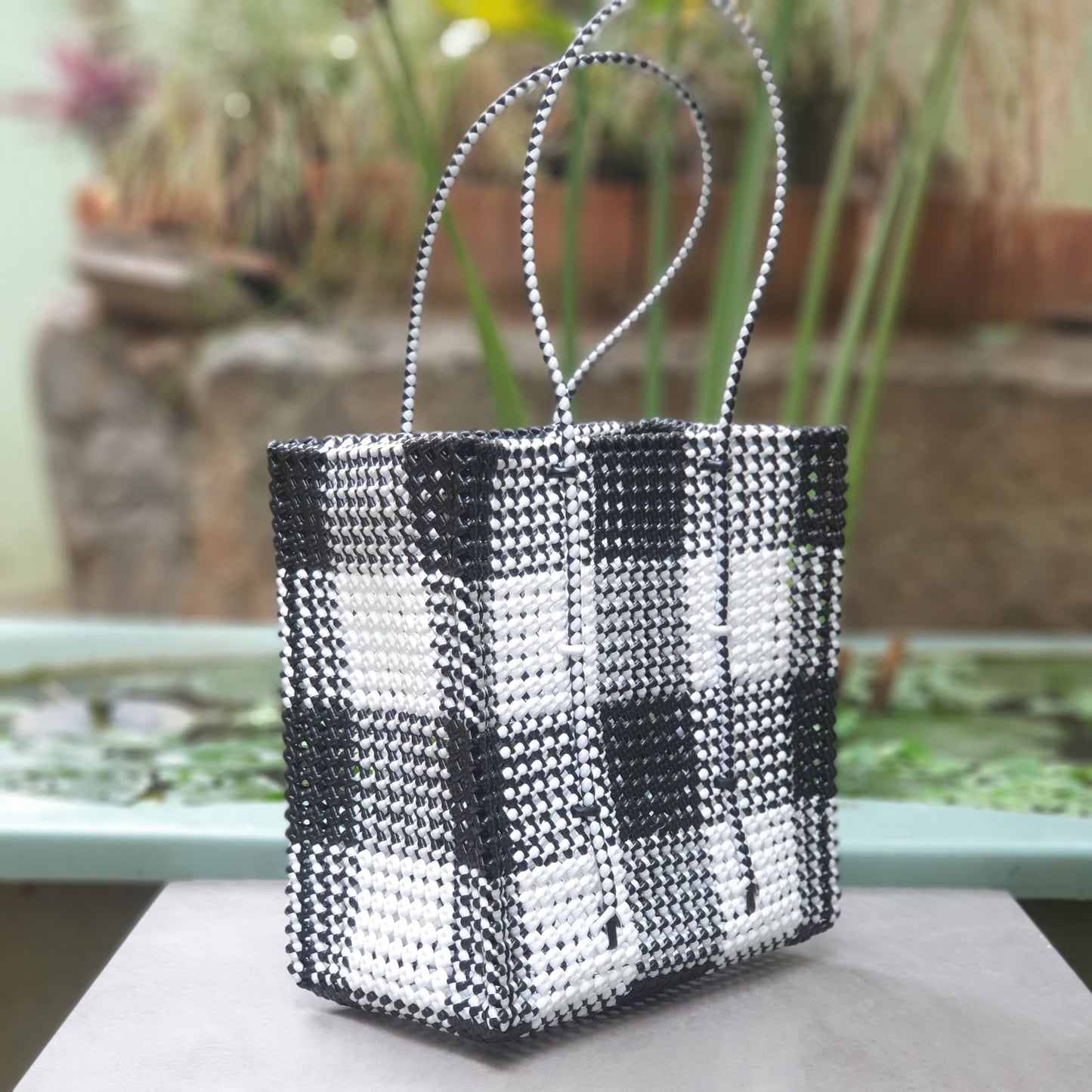 MADRAS CHECKS LAPTOP BAGS