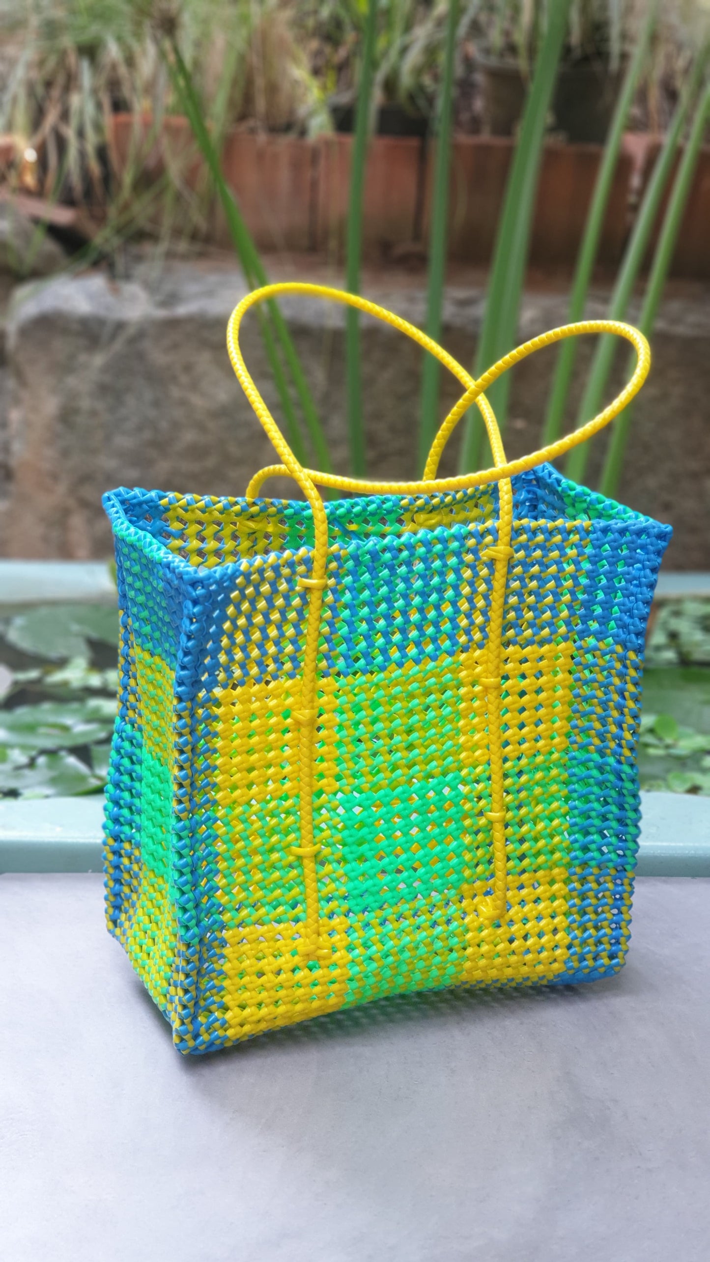MADRAS CHECKS LAPTOP BAGS