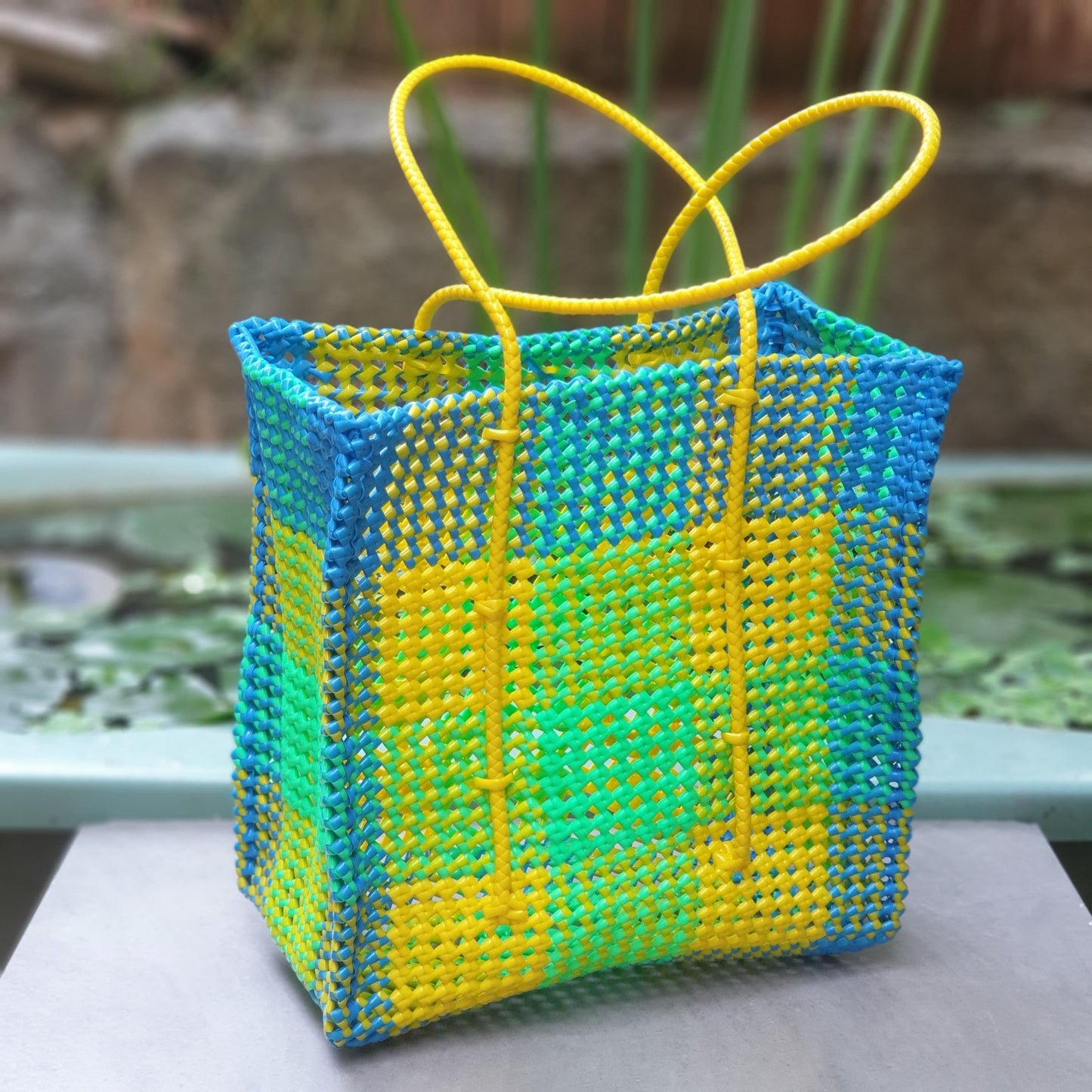 MADRAS CHECKS LAPTOP BAGS