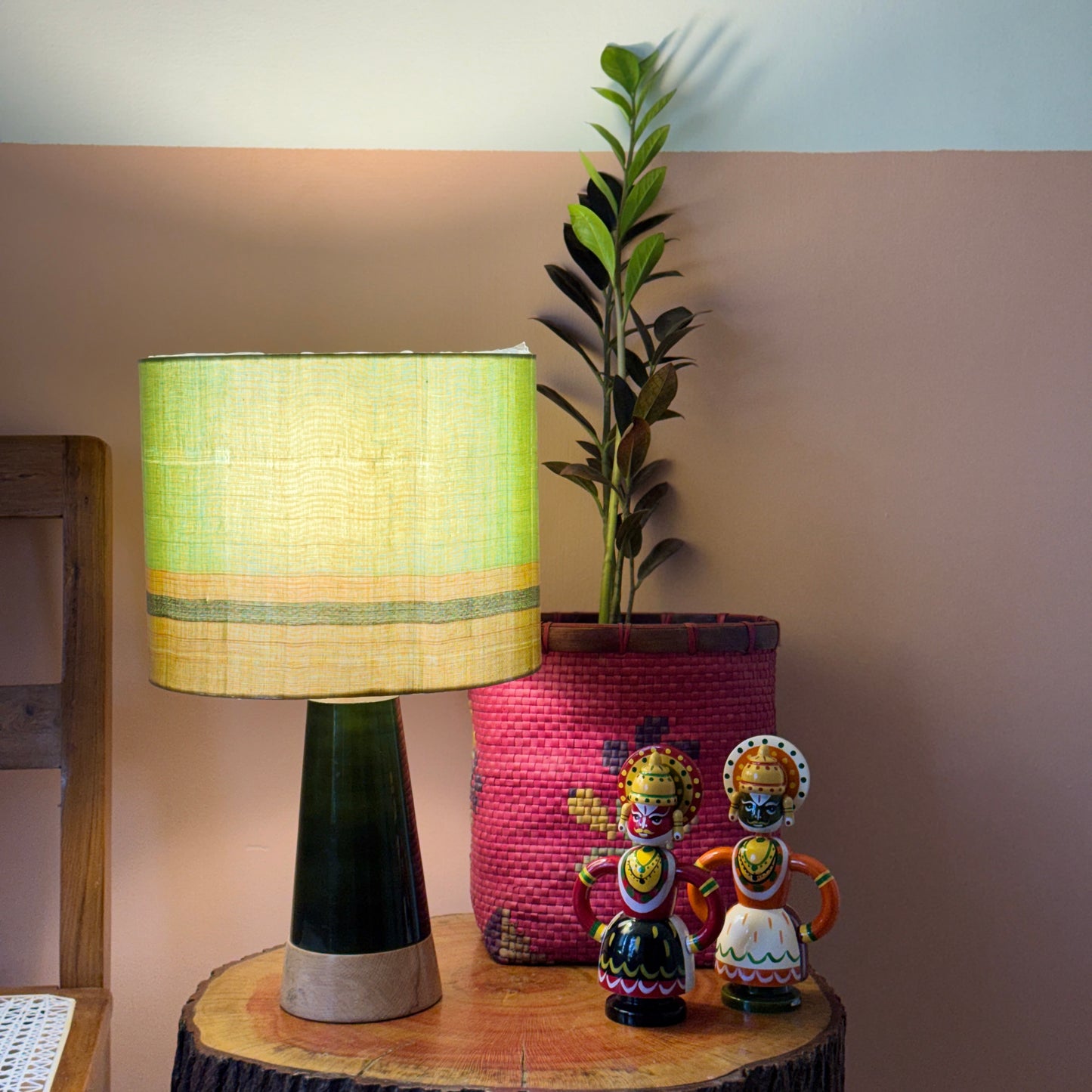 SLANT Blue ~ 10" Chettinad shade