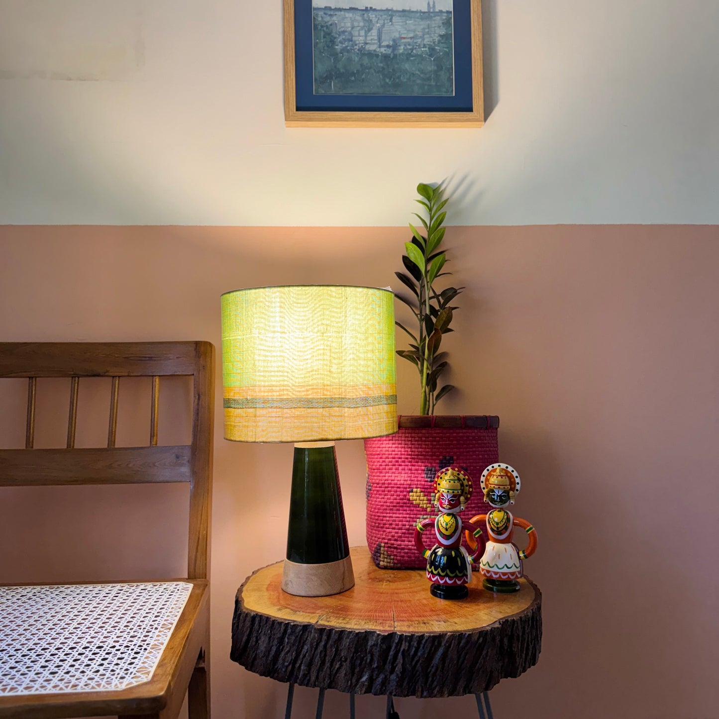 SLANT Blue ~ 10" Chettinad shade