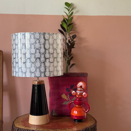 SLANT Blue ~ 10" grey pineapple shade