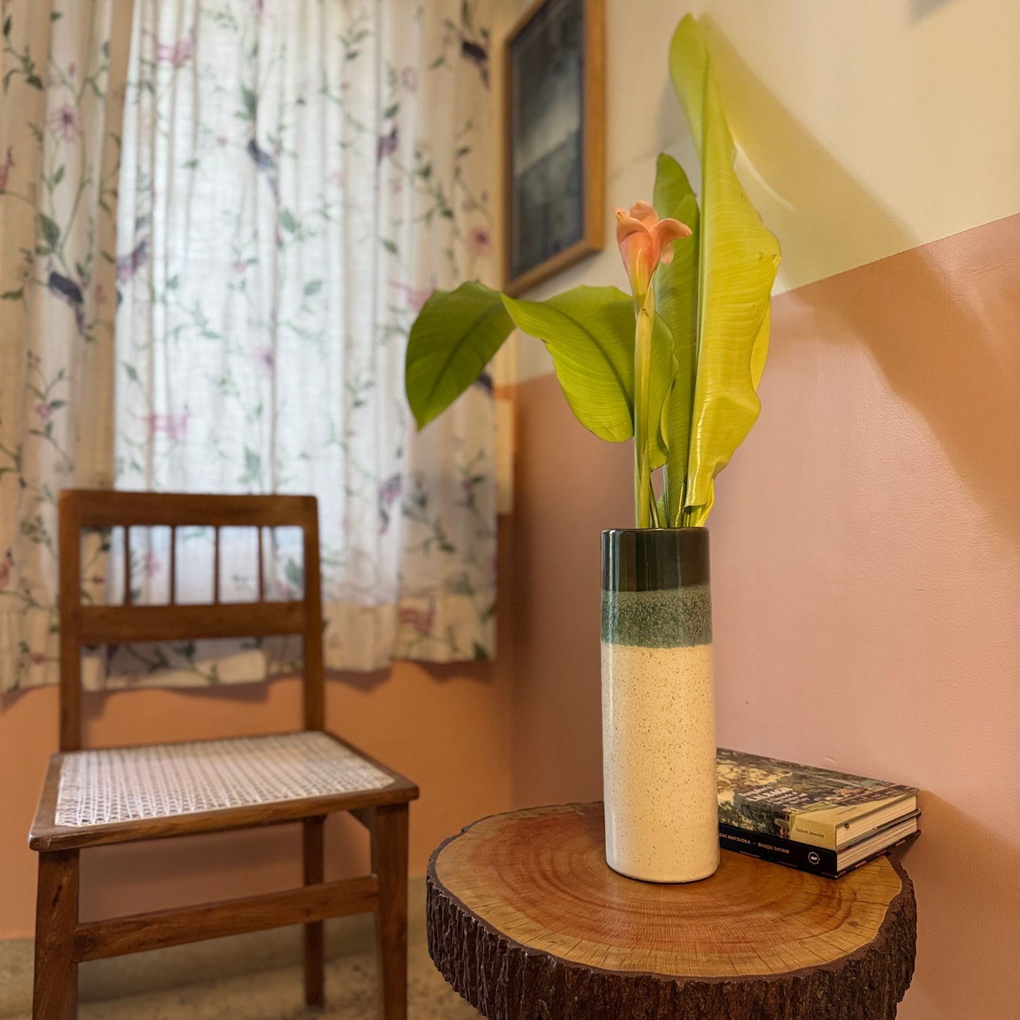 CERAMIC CYLINDER VASES