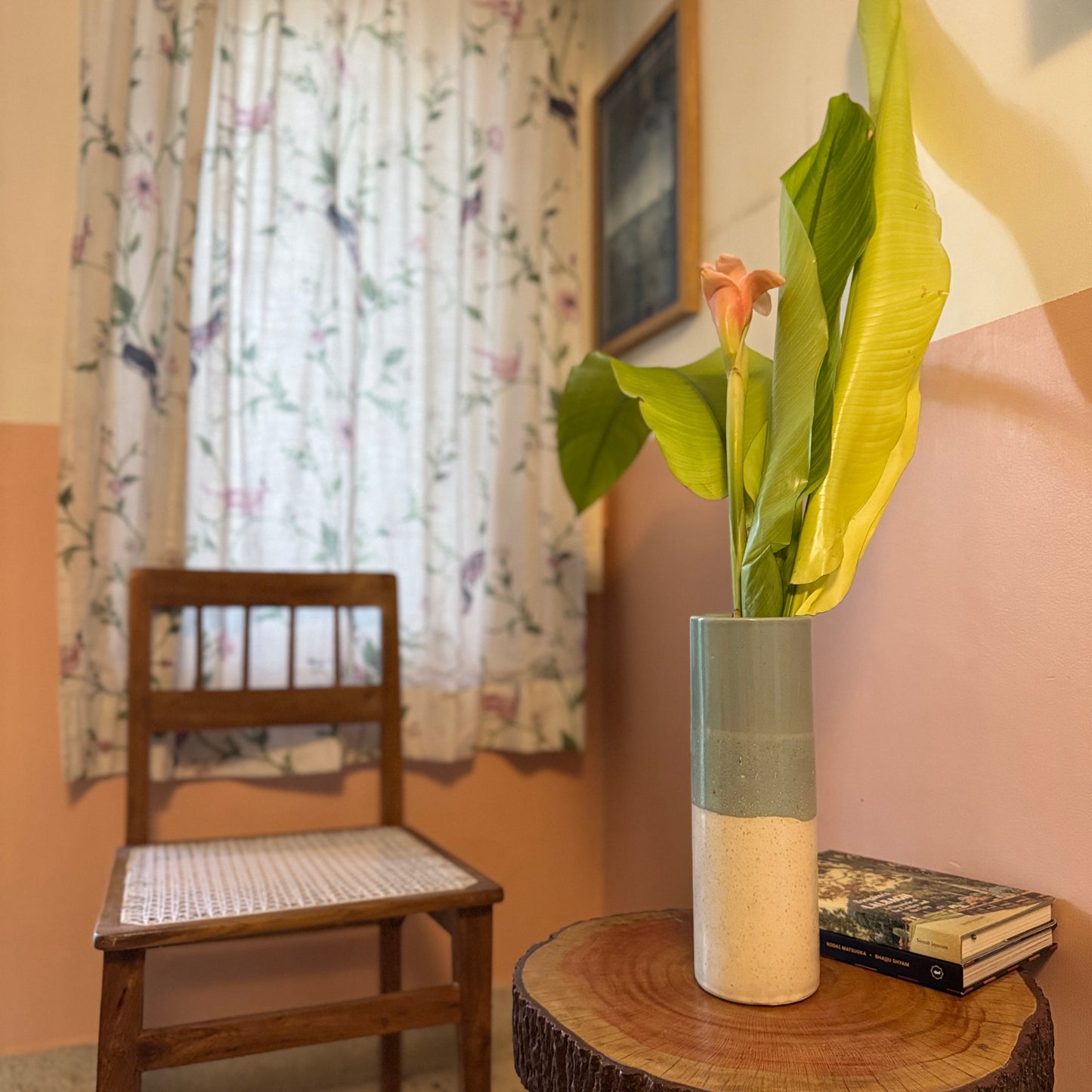 CERAMIC CYLINDER VASES