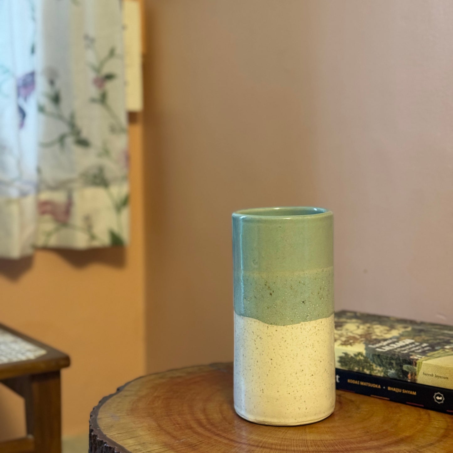 CERAMIC CYLINDER VASES