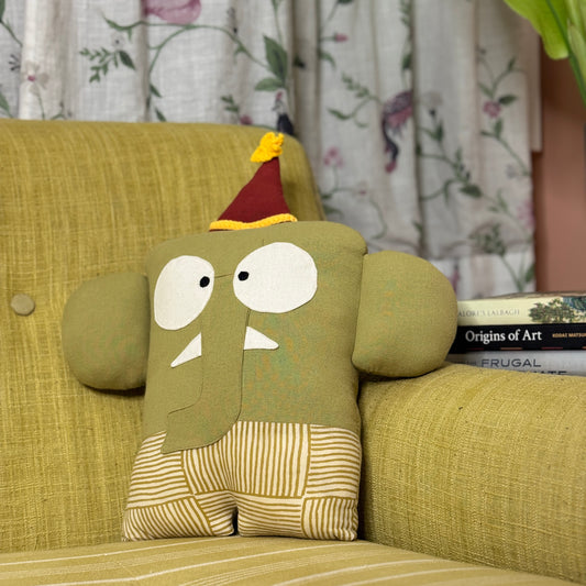 FLAPPY CUSHION DOLL lemon