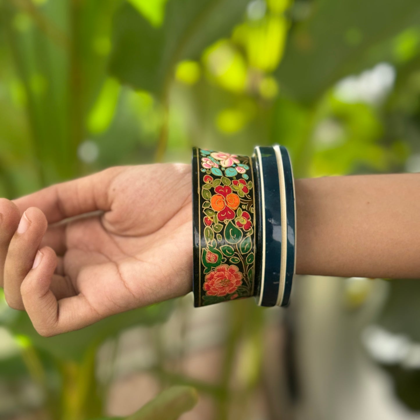 MALHAR NAQQASH blue florals /2.4