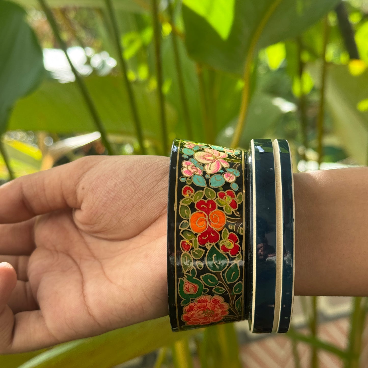 MALHAR NAQQASH blue florals /2.4