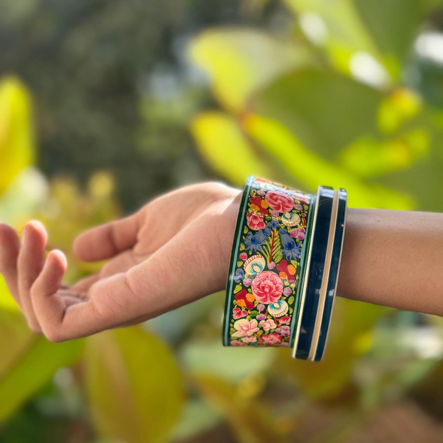 MALHAR NAQQASH blue florals /2.6
