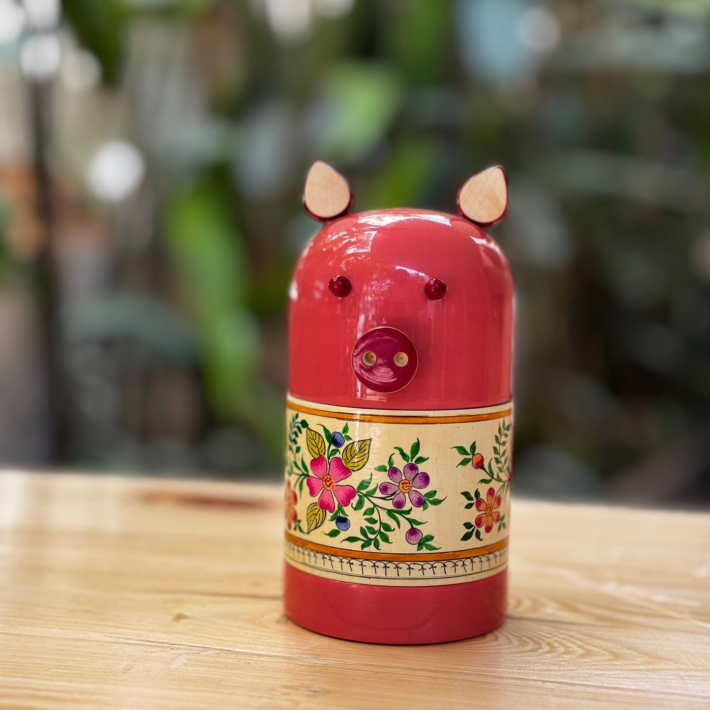 MINI OINKSTON NAQQASHI PINK N CREAM