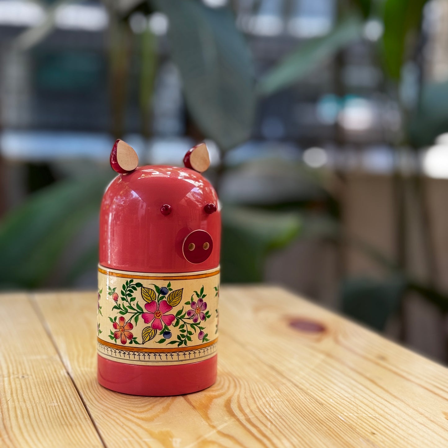 MINI OINKSTON NAQQASHI PINK N CREAM