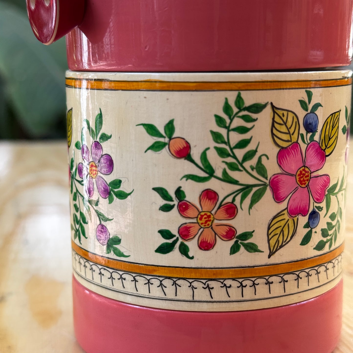 MINI OINKSTON NAQQASHI PINK N CREAM