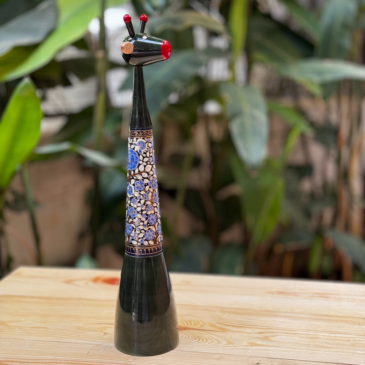 NECKLES NAQQASHI BLUEISH GREEN (SMALL)