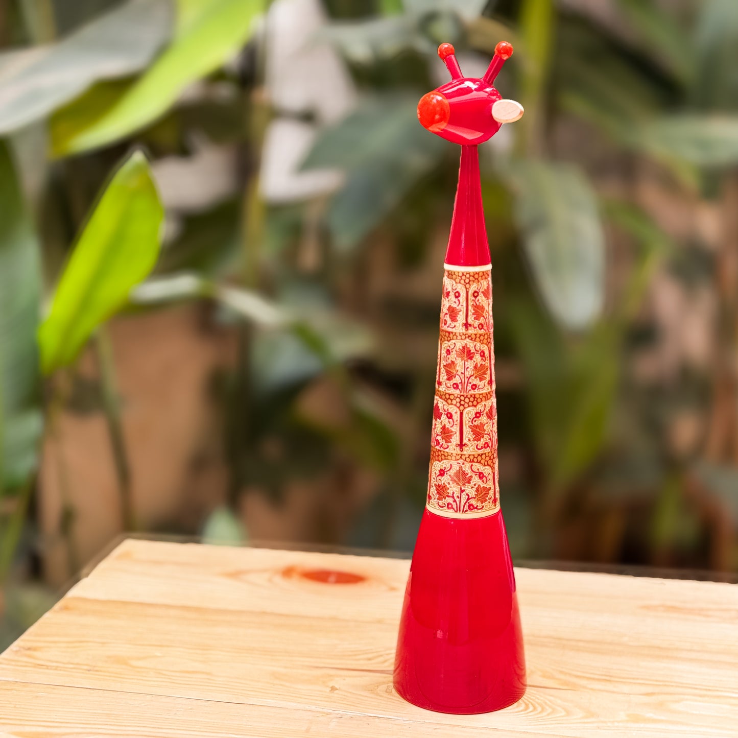 NECKLES NAQQASHI RED MINAR (SMALL)