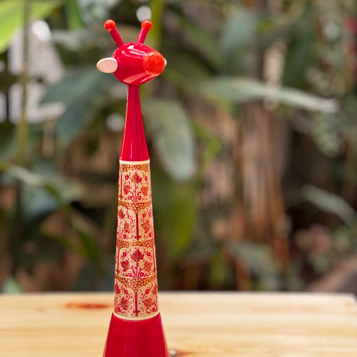 NECKLES NAQQASHI RED MINAR (SMALL)