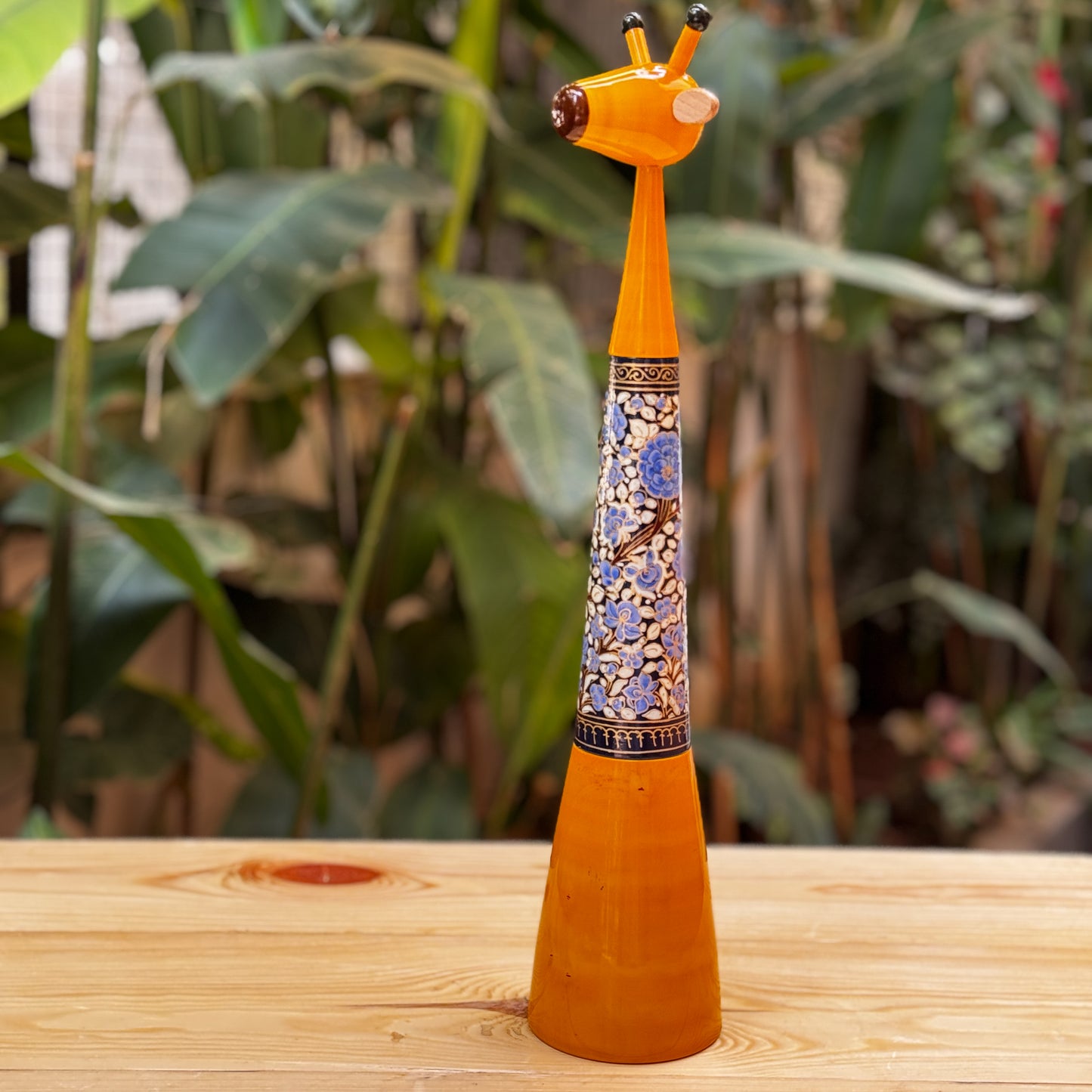 NECKLES NAQQASHI YELLOW BLUE (SMALL)