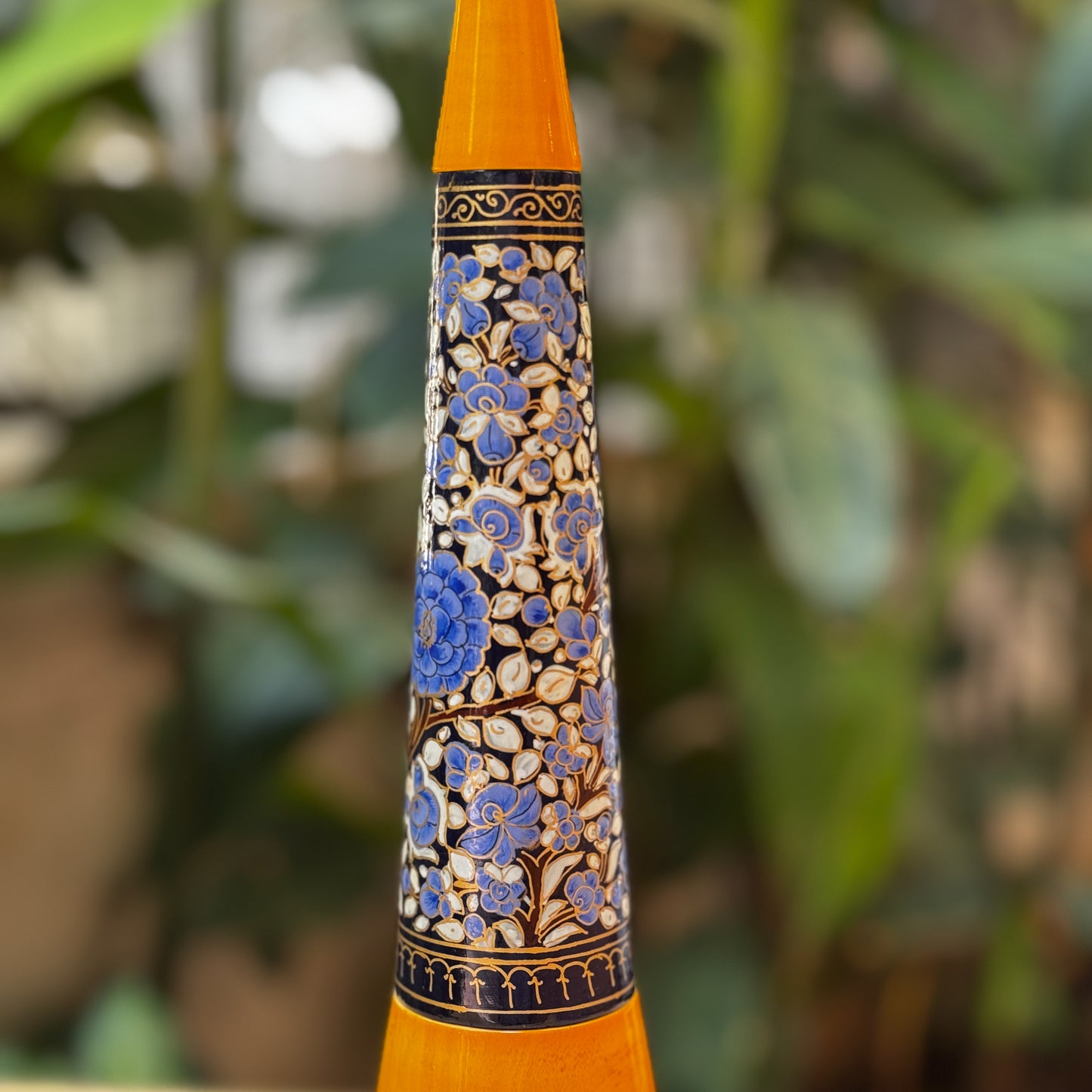 NECKLES NAQQASHI YELLOW BLUE (SMALL)