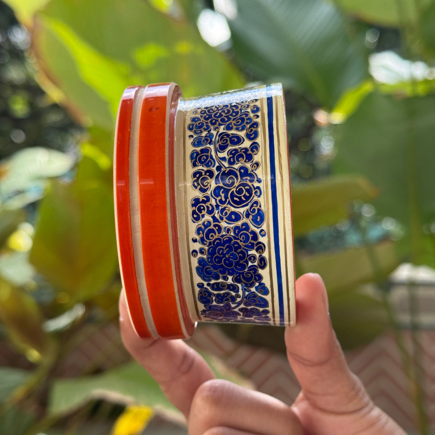 MALHAR NAQQASH orange blue/2.4