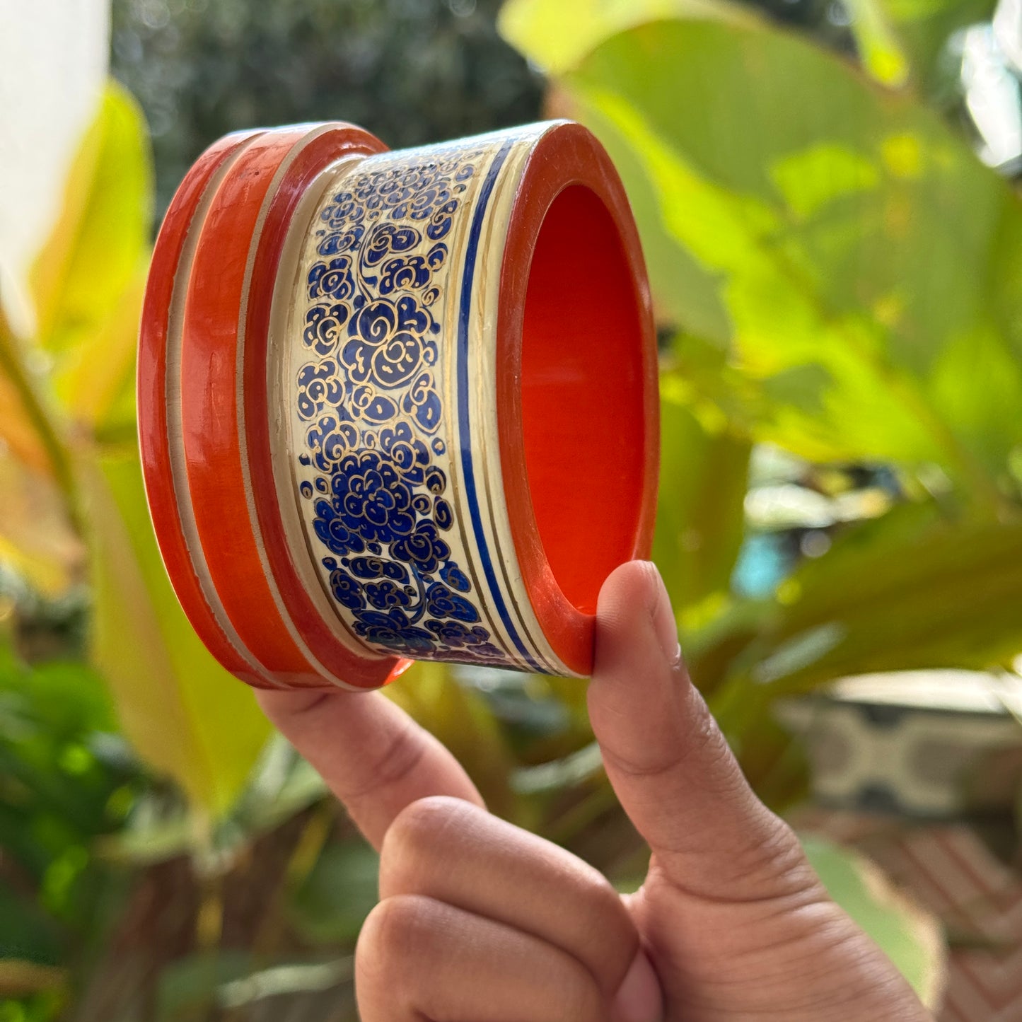MALHAR NAQQASH orange blue/2.4