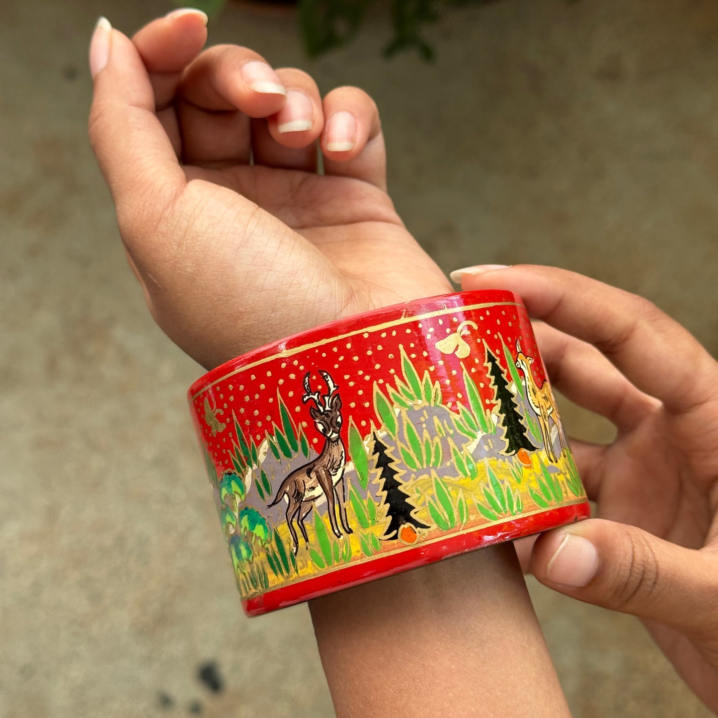 NAQQASHI DVITIYA THICK Red Forest/2.4