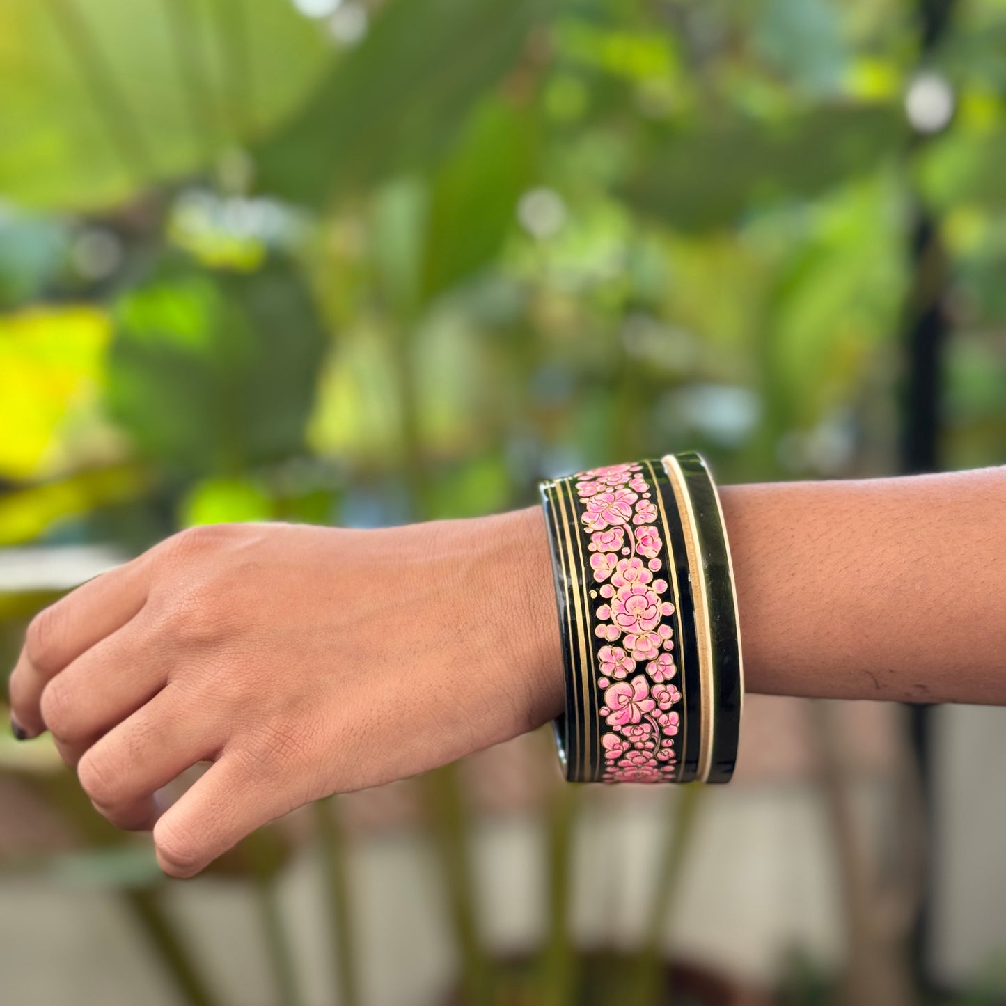 TRAPEZIUM NAQQASH pink florals/2.6