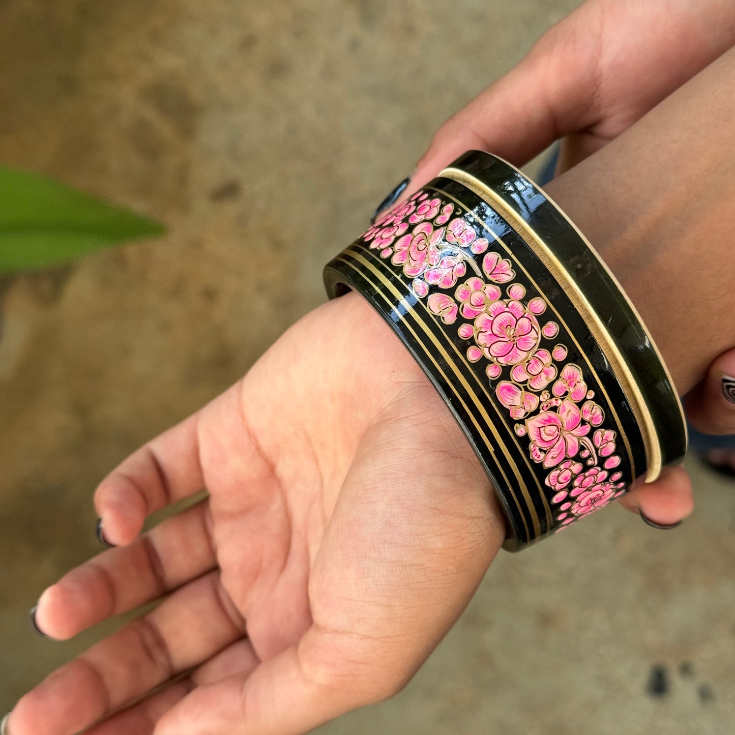 TRAPEZIUM NAQQASH pink florals/2.6