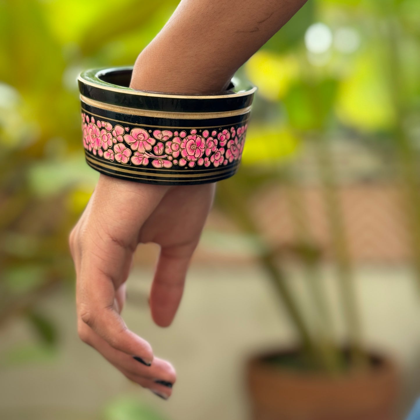TRAPEZIUM NAQQASH pink florals/2.6