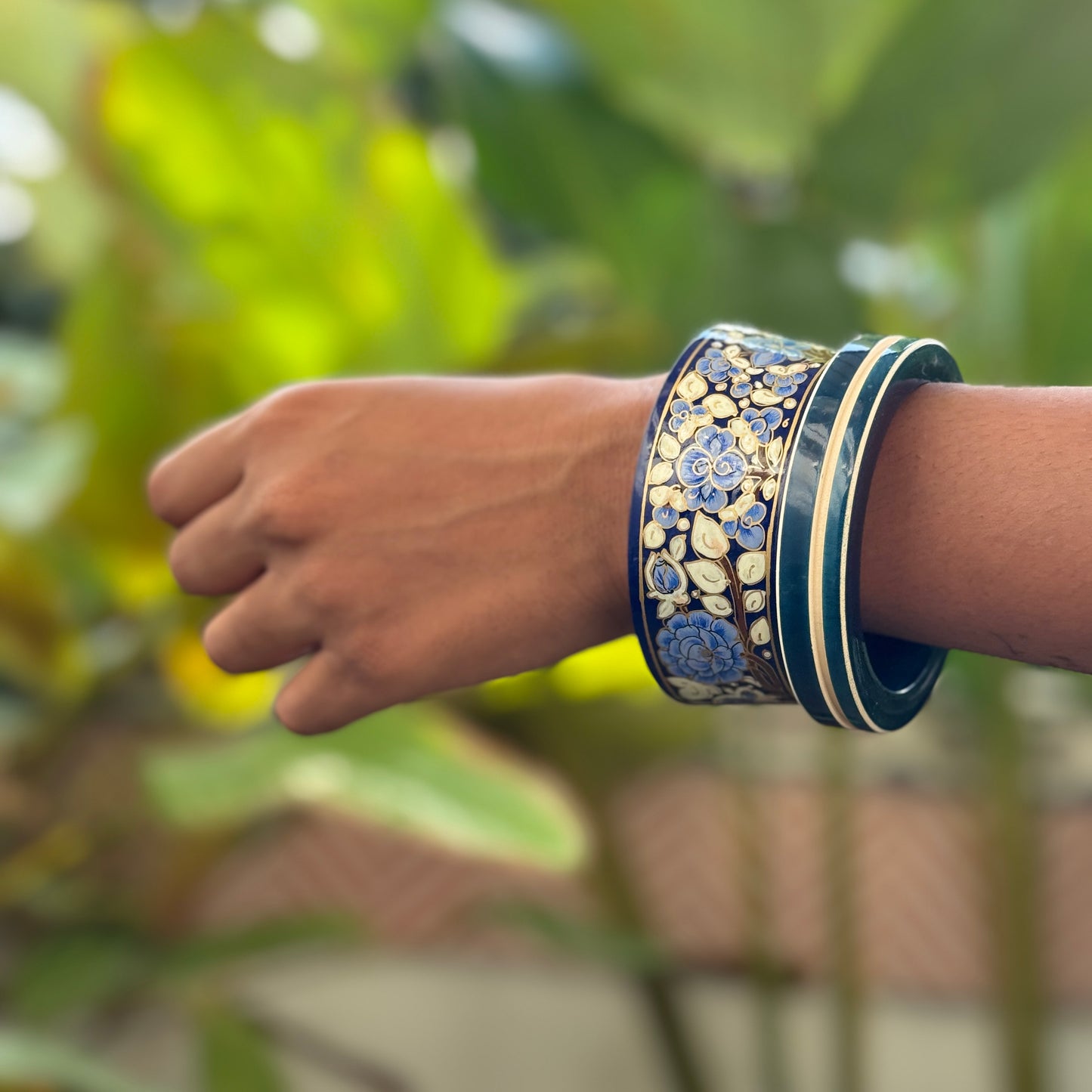 MALHAR NAQQASH blue florals /2.6