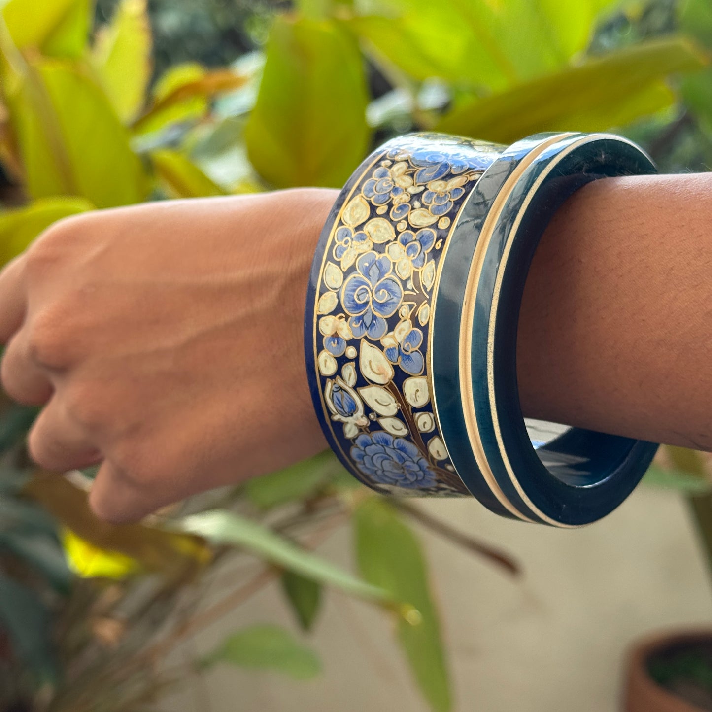 MALHAR NAQQASH blue florals /2.6