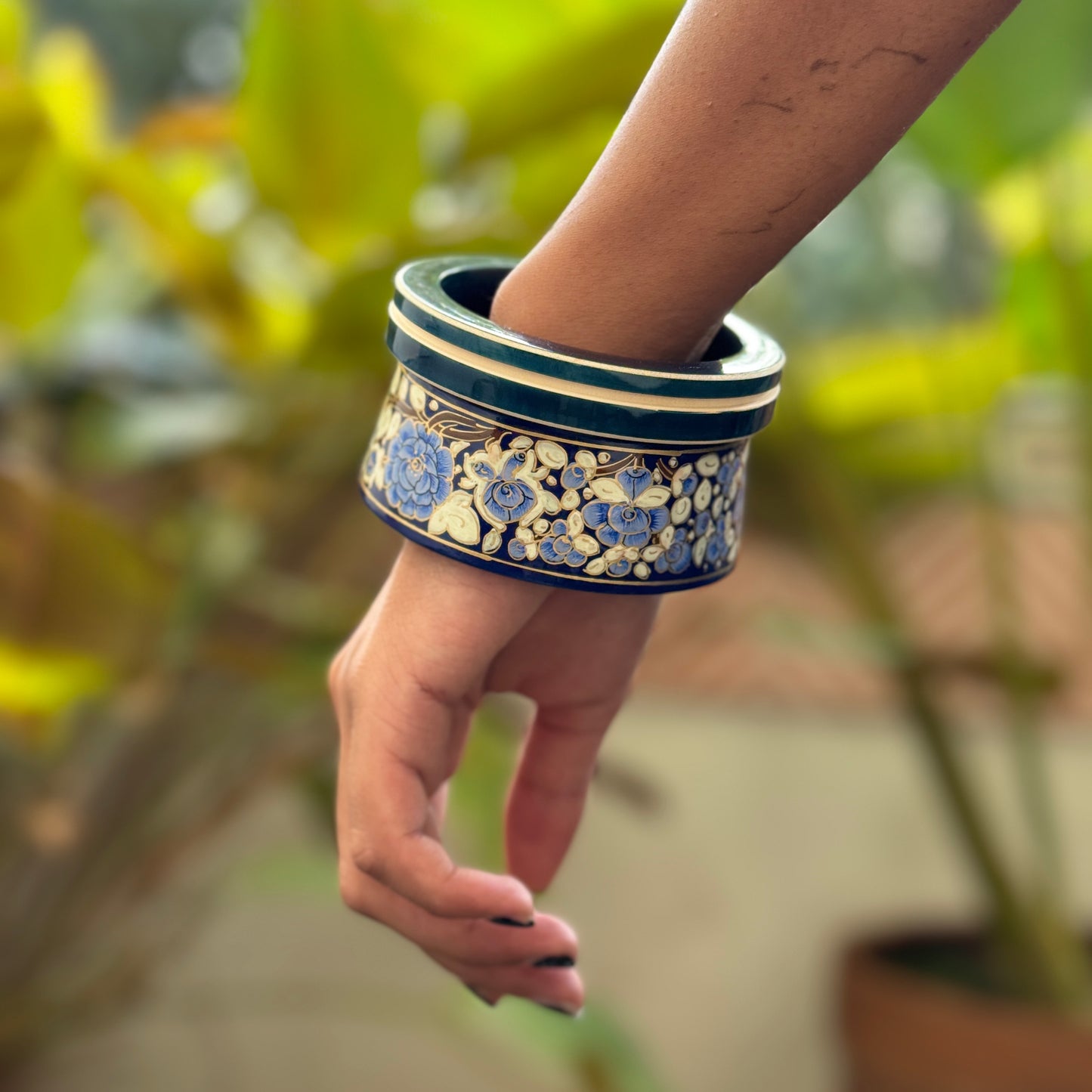MALHAR NAQQASH blue florals /2.6