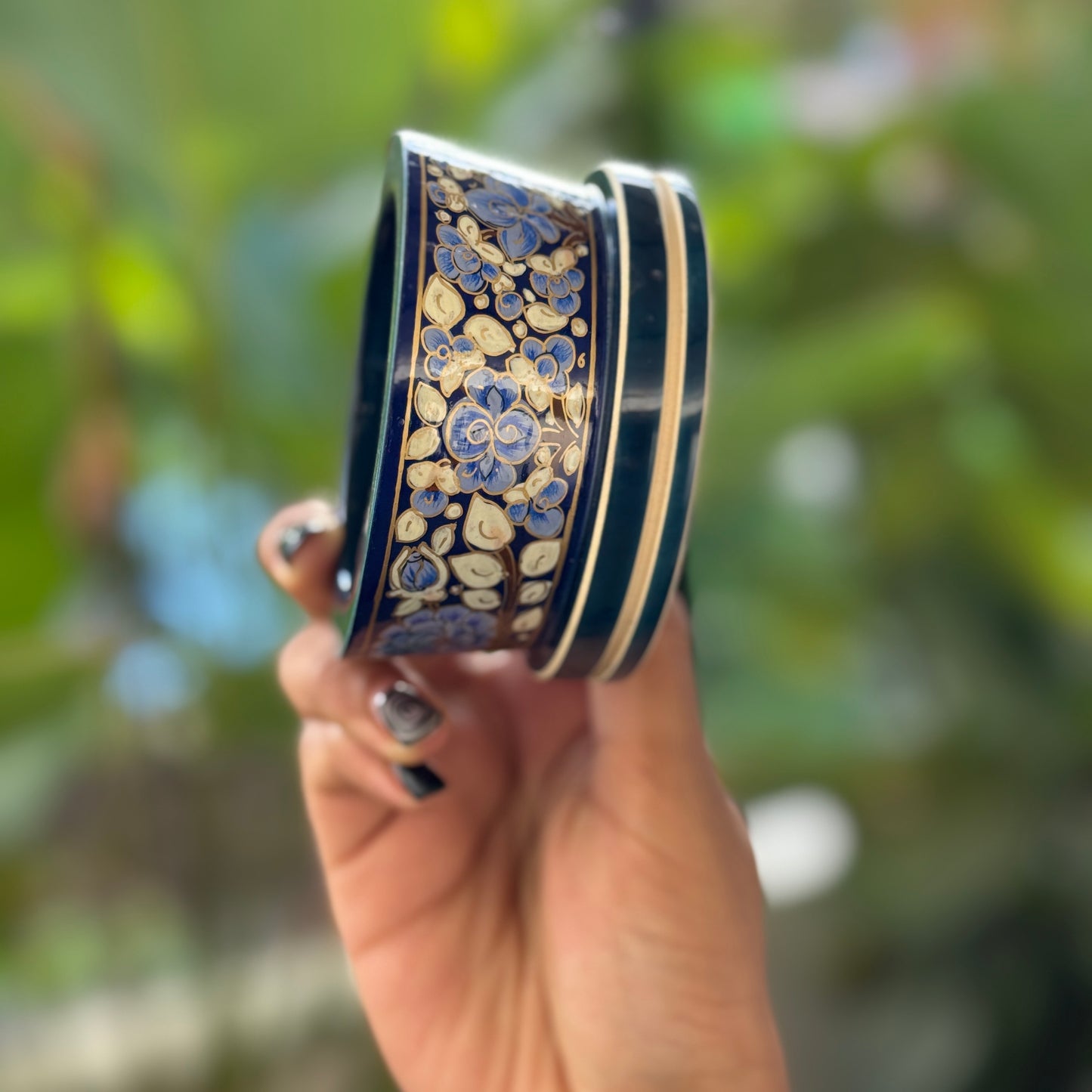 MALHAR NAQQASH blue florals /2.6