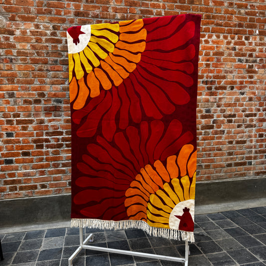 DAWNOLD SUN CREWEL DHURRIE