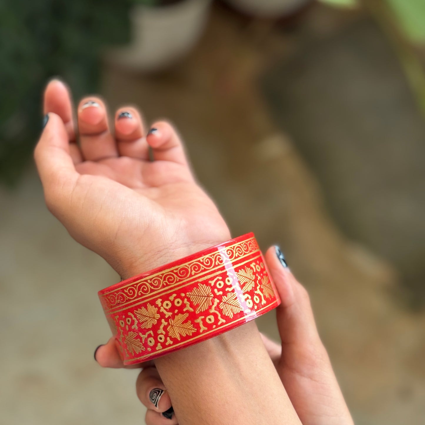 NAQQASHI DVITIYA THIN red /2.6