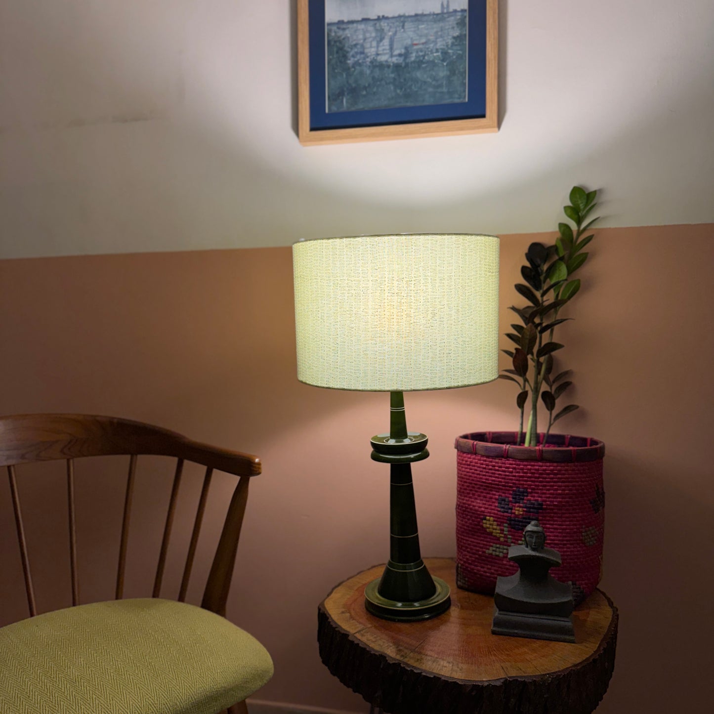 VILLAKKU BASE GREEN ~ 12" GREEN SHADE