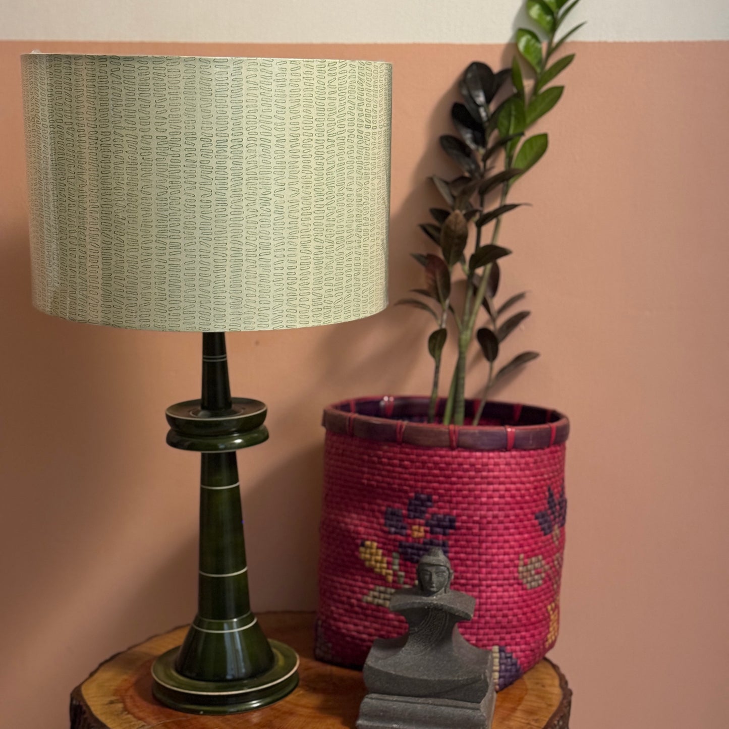 VILLAKKU BASE GREEN ~ 12" GREEN SHADE