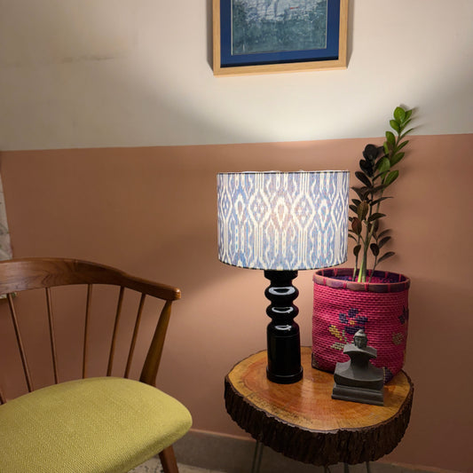 STHAMB BLUE  ~ 12" BLUE UZBEK IKKAT