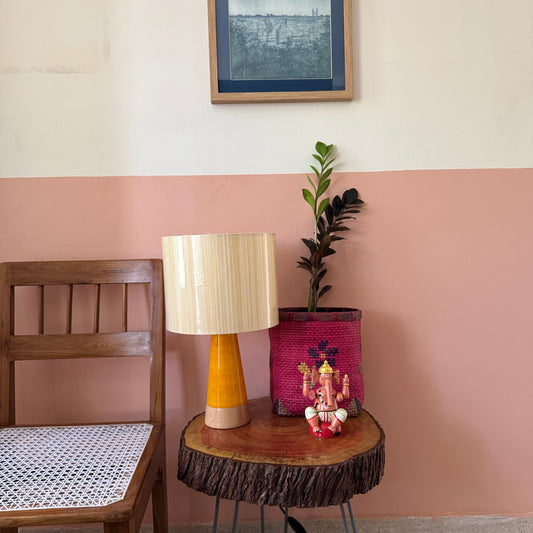 SLANT YELLOW ~ 10" YELLOW SHADE