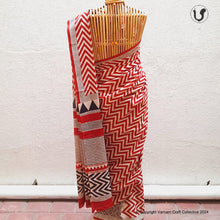 Load image into Gallery viewer, LAKHEER Saree in Red
