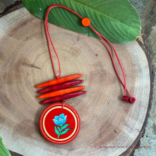 NAQQASHI DRISHTI RED ORANGE 05