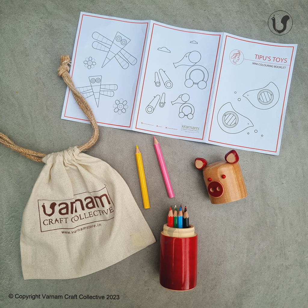 OINKSTON COLOURING BOX