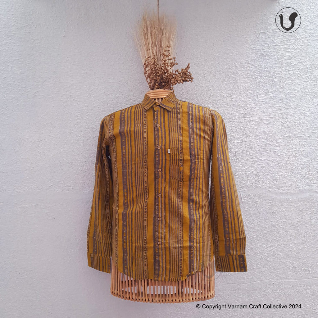 OLIVE STRIPES Full sleeves