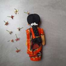 Load image into Gallery viewer, SARI SAILAJA ( red black flora)
